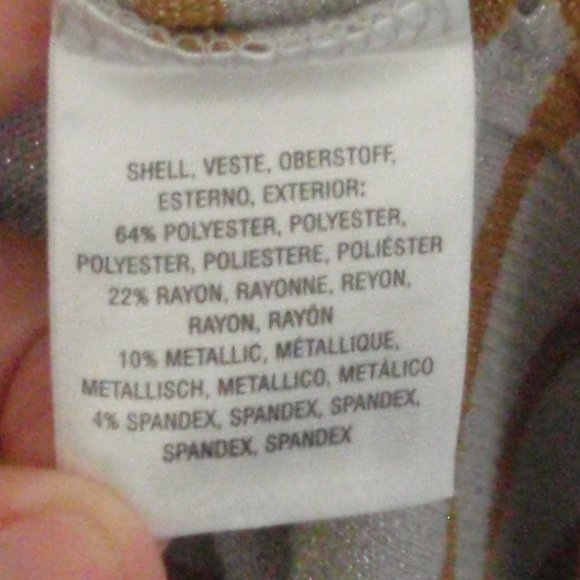 Vanessa Virginia | Mustard & Cream Shimmer Tunic - Picture 12 of 12